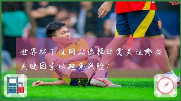世界杯下注网站选择时需关注哪些关键因素以避免风险?